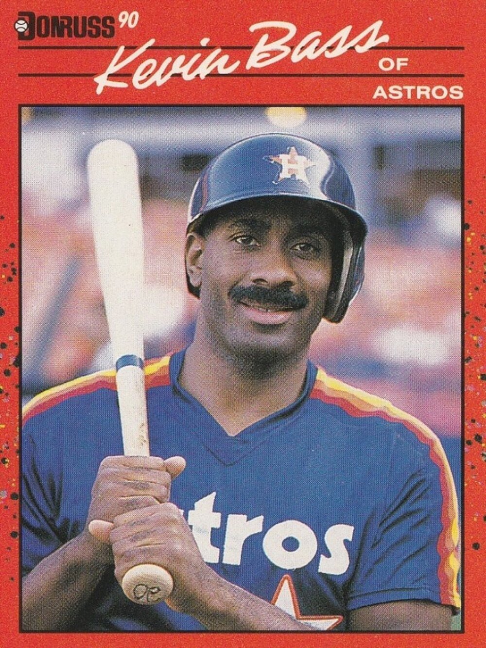 Kevin Bass - Donruss 90 Baseball Card